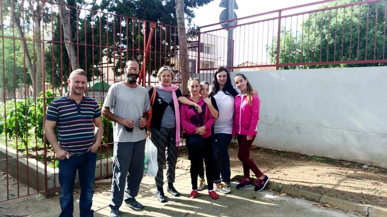 Huerto escolar, proyecto-medioambiente URBAN en Espinardo