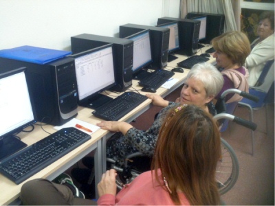 Curso internet en la asociacion
