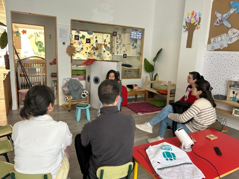 Celebramos un taller de alimentación para familias