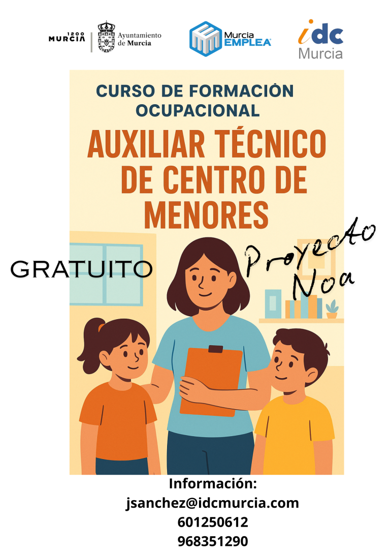 Curso de Auxiliar Técnico en Centro de Menores